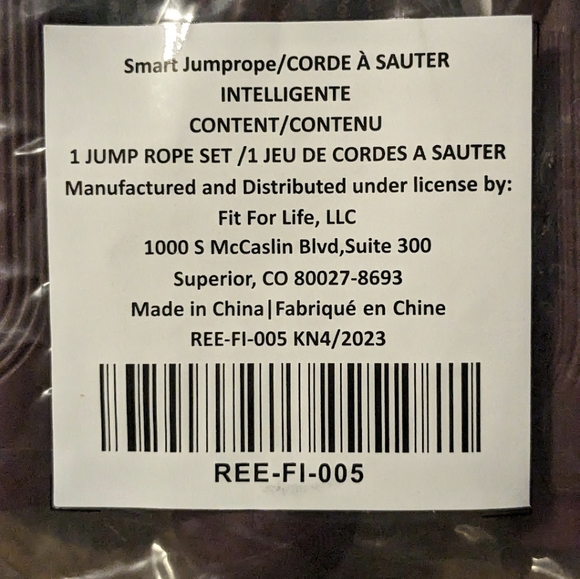 Reebok 2-1 Digital Fitness Smart Jump Rope - Picture 5 of 8